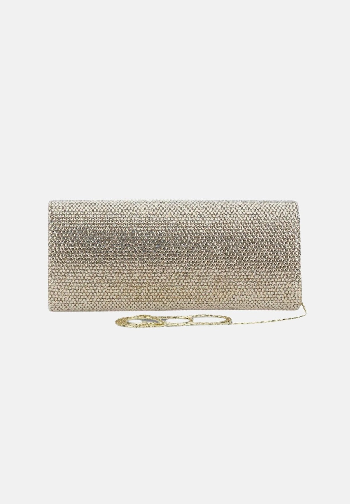 TWENTY FOURHAITCH Pochette oro da donna con strass L47071F62P CHA TWENTY FOURHAITCH 