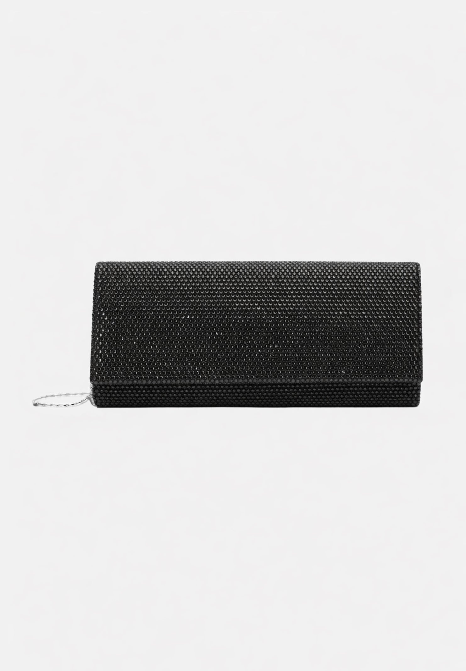TWENTY FOURHAITCH Pochette nera da donna con strass L47071F62P NE TWENTY FOURHAITCH 
