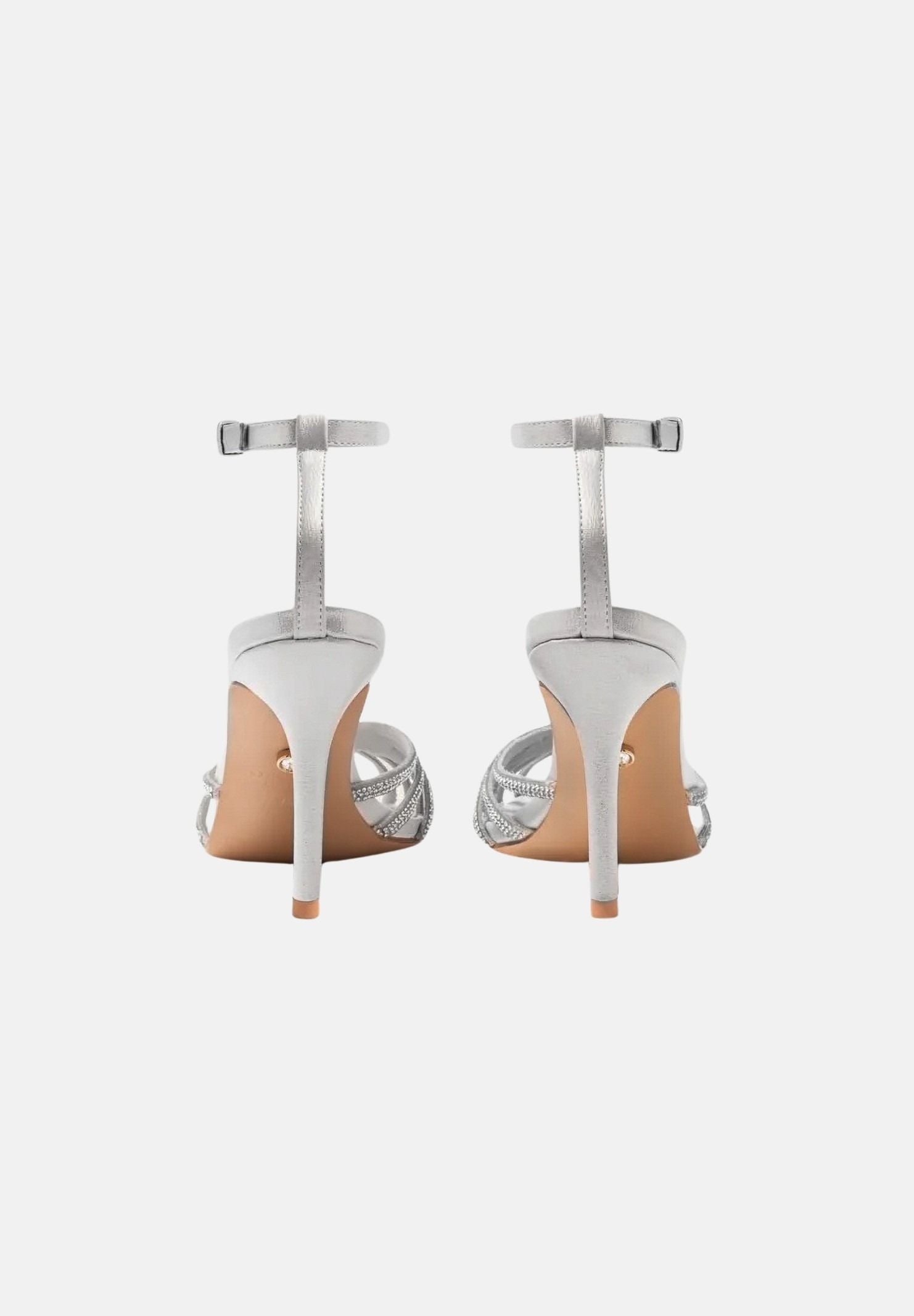 TWENTY FOURHAITCH Sandali con tacco LOS ANGELES argento da donna SH390AR62P AR TWENTY FOURHAITCH 