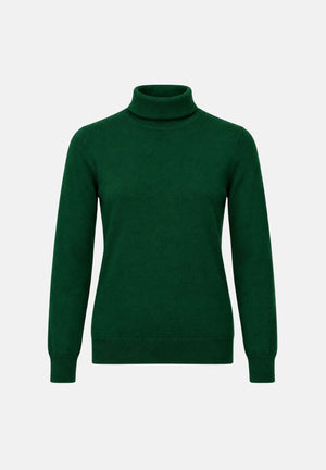 VICOLO maglia dolcevita donna verde foglia intenso 2AC2051 ACU771 VICOLO 