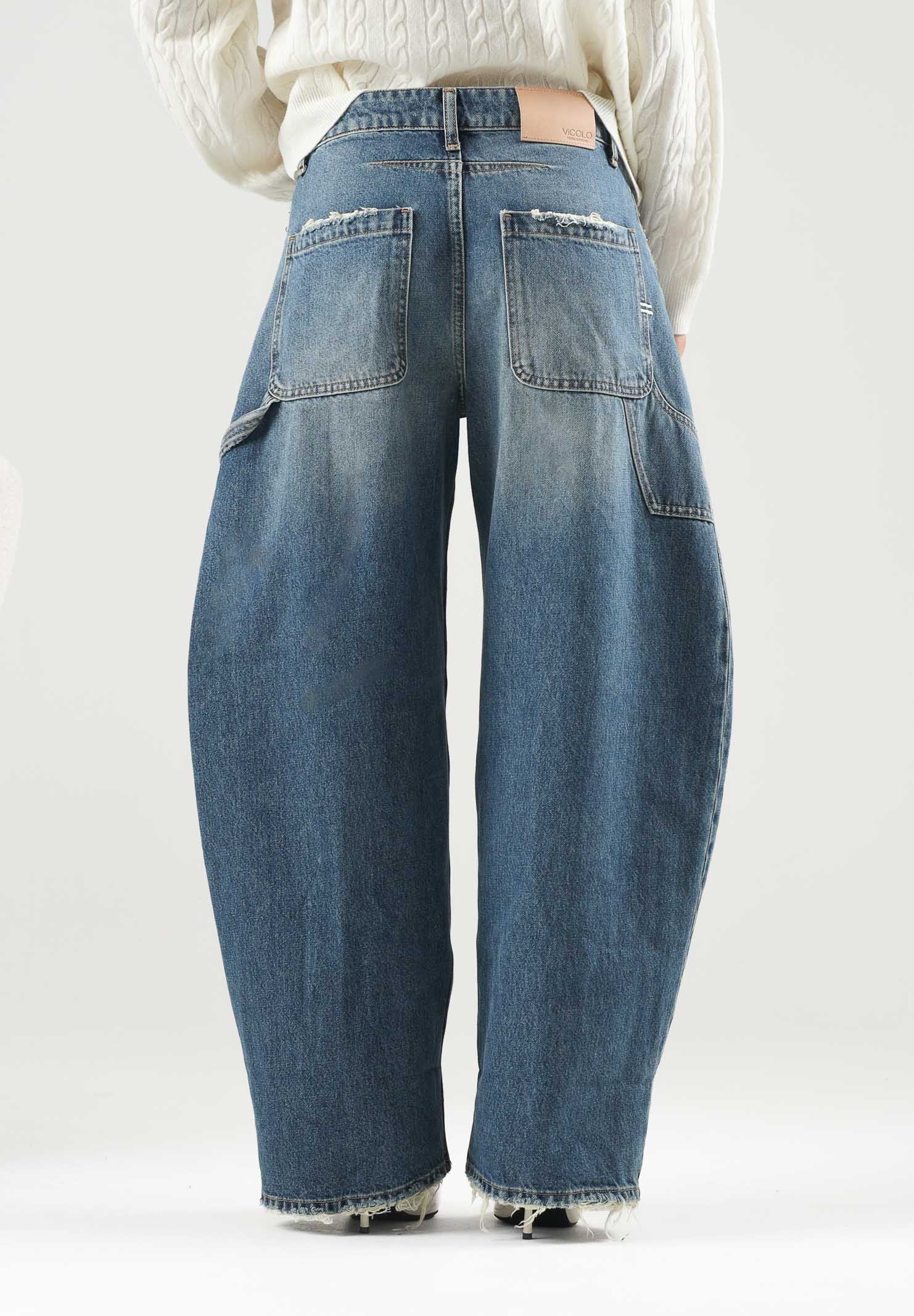 VICOLO Jeans KUMA denim blu da donna DAC5018 ADEBL VICOLO 