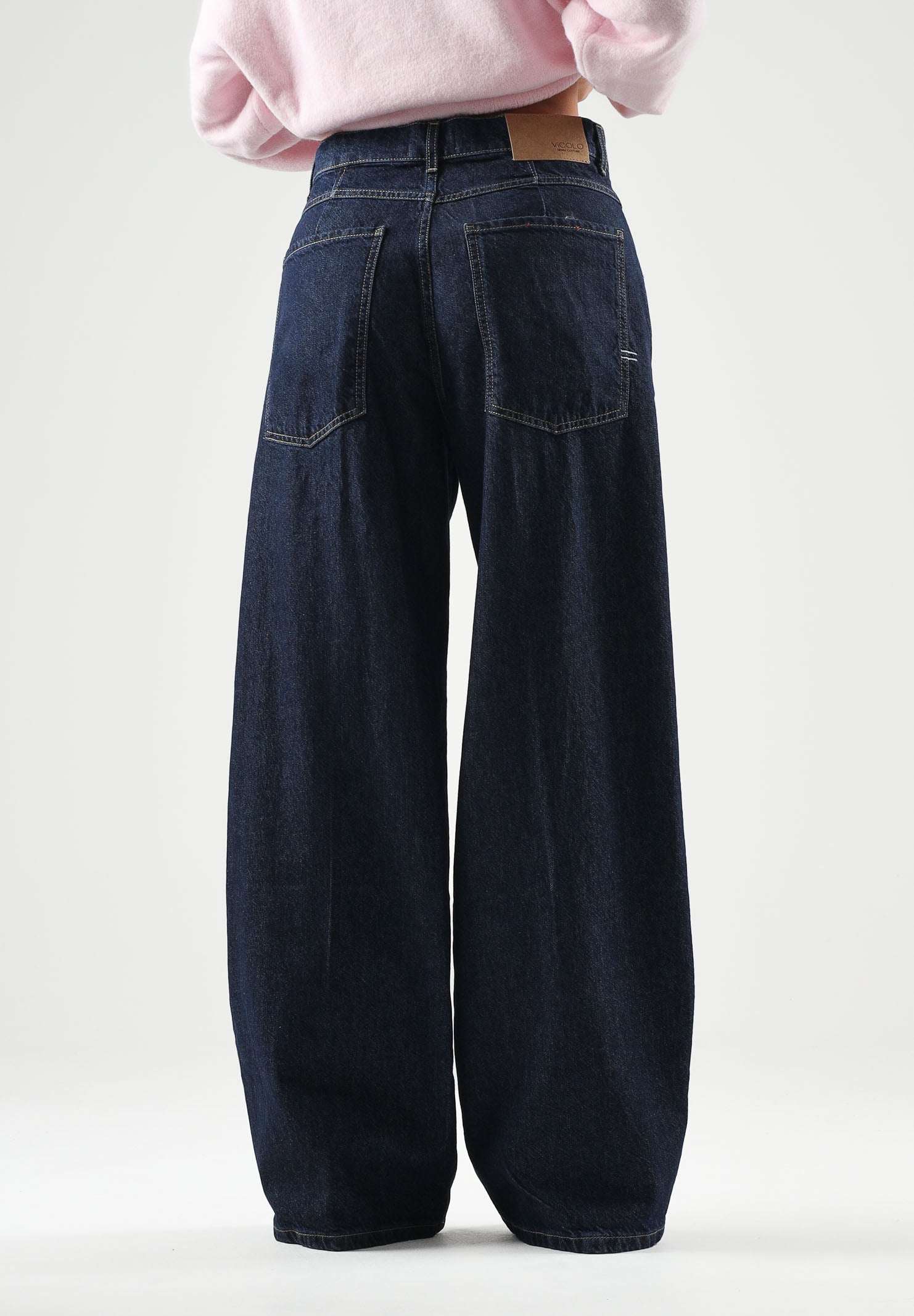 VICOLO Jeans MIA denim blu scuro da donna DAC5057 ADERI VICOLO 