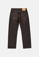 VICOLO Jeans ZOE fondente- marrone per donna con bottoni gioiello e linea regular. DAC5106 ACU69 VICOLO 
