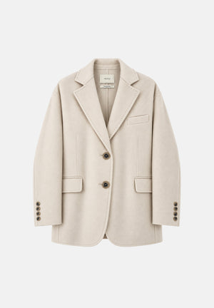 VICOLO Cappotto corto HAND MADE  beige chiaro da donna TAC0005 ACU08 VICOLO 