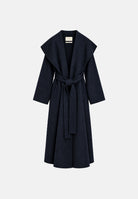 VICOLO Cappotto lungo in misto lana  blu da donna TAC0008 A89 VICOLO 