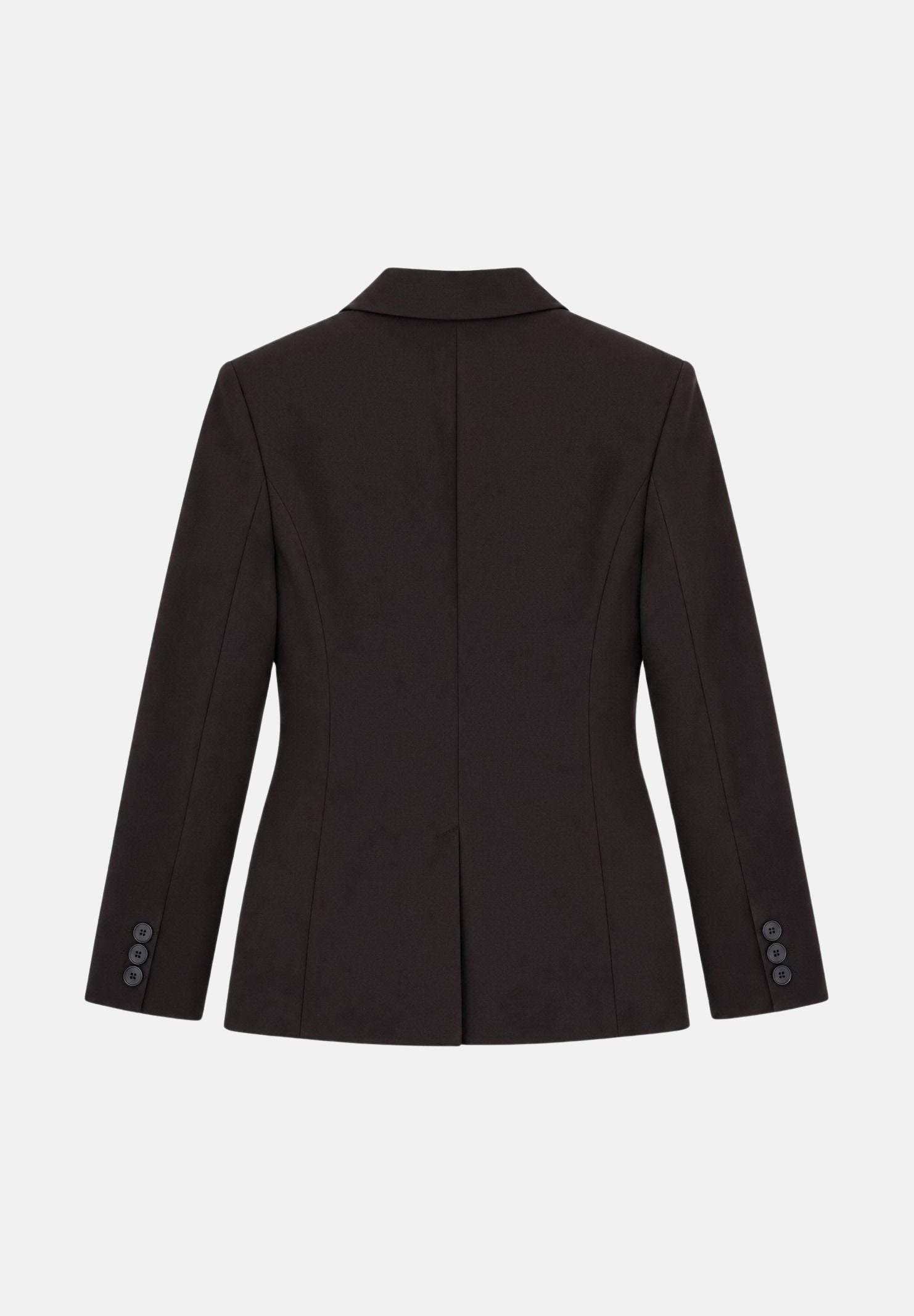 VICOLO Giacca sfiancata con revers a lancia marrone per donna con chiusura monopetto TAC0419 ACU69 VICOLO 