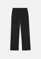 VICOLO Pantalone a palazzo nero per donna con gamba larga, tasche alla francese e piega stirata. TAC0420 A99 VICOLO 