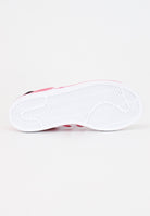 Sneakers SUPERSTAR C bambina bianche e rosa IE0857 . ADIDAS ORIGINALS 