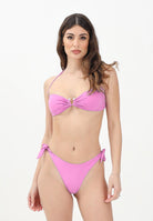 4GIVENESS Bikini rosa da donna con perle 125WBWBK4874 042 4GIVENESS 