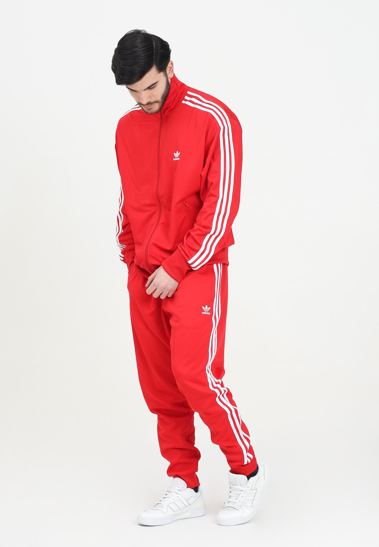 Pantalone sportivo adicolor Classics SST rosso da uomo IM4543 . ADIDAS ORIGINALS 