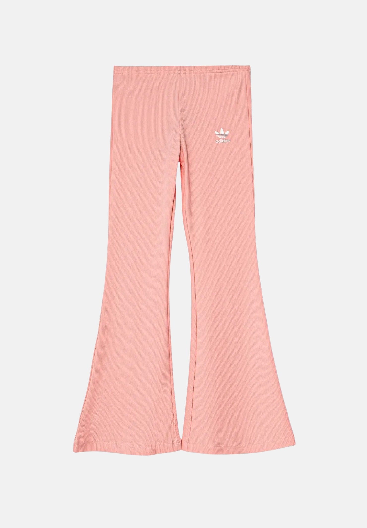ADIDAS ORIGINALS Pantalone sportivo Ribbed Flared rosa da bambina JC8438 . ADIDAS ORIGINALS 