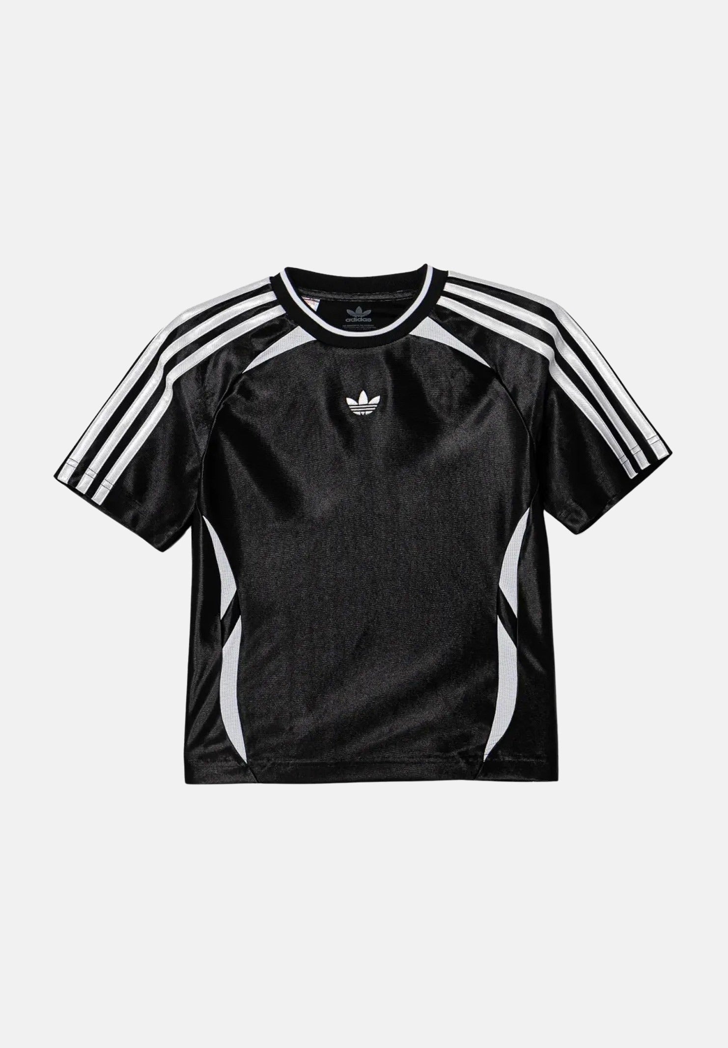 ADIDAS ORIGINALS T-shirt a manica corta nera per bambino e bambina JC9126 . ADIDAS ORIGINALS 