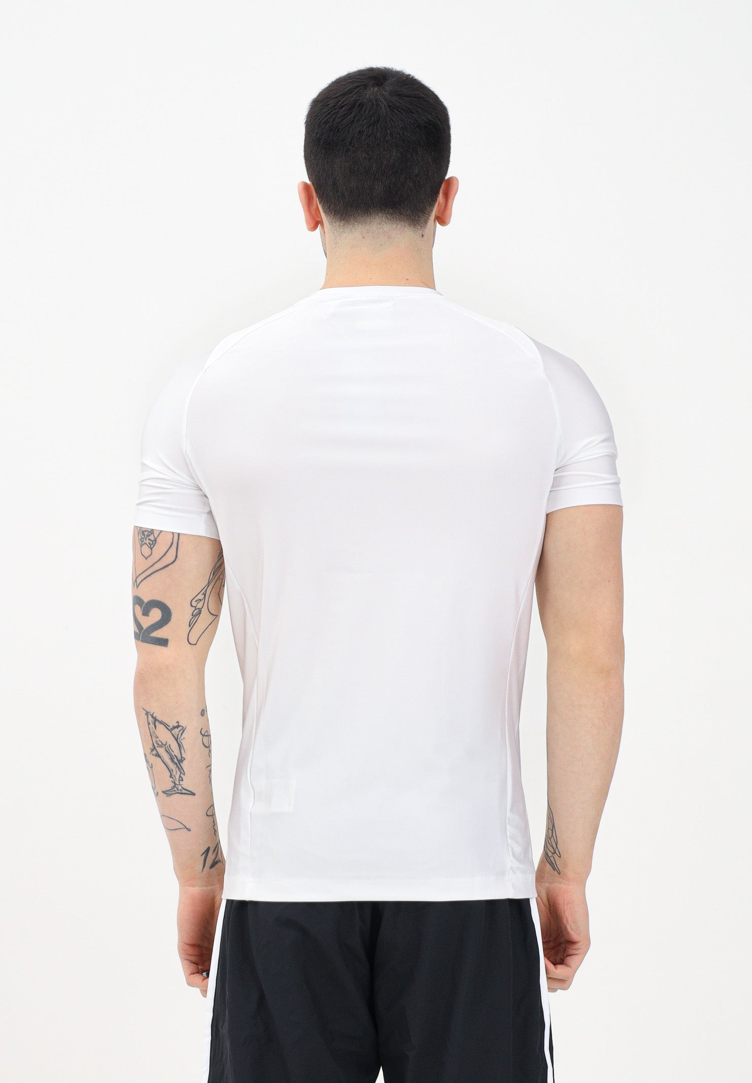 ADIDAS ORIGINALS T-shirt a manica corta Fashion Cut Line bianca da uomo JD0046 . ADIDAS ORIGINALS 