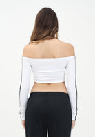 ADIDAS ORIGINALS Top Adicolor Off Shoulder bianco da donna JD0275 . ADIDAS ORIGINALS 