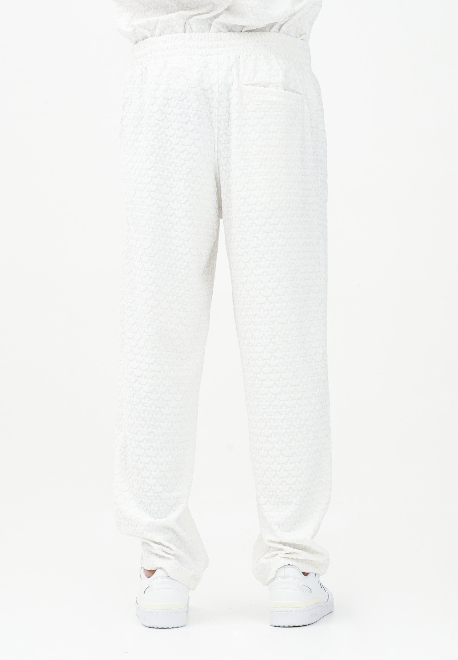 Pantalone sportivo Monogram bianco da uomo JP4429 . ADIDAS ORIGINALS 