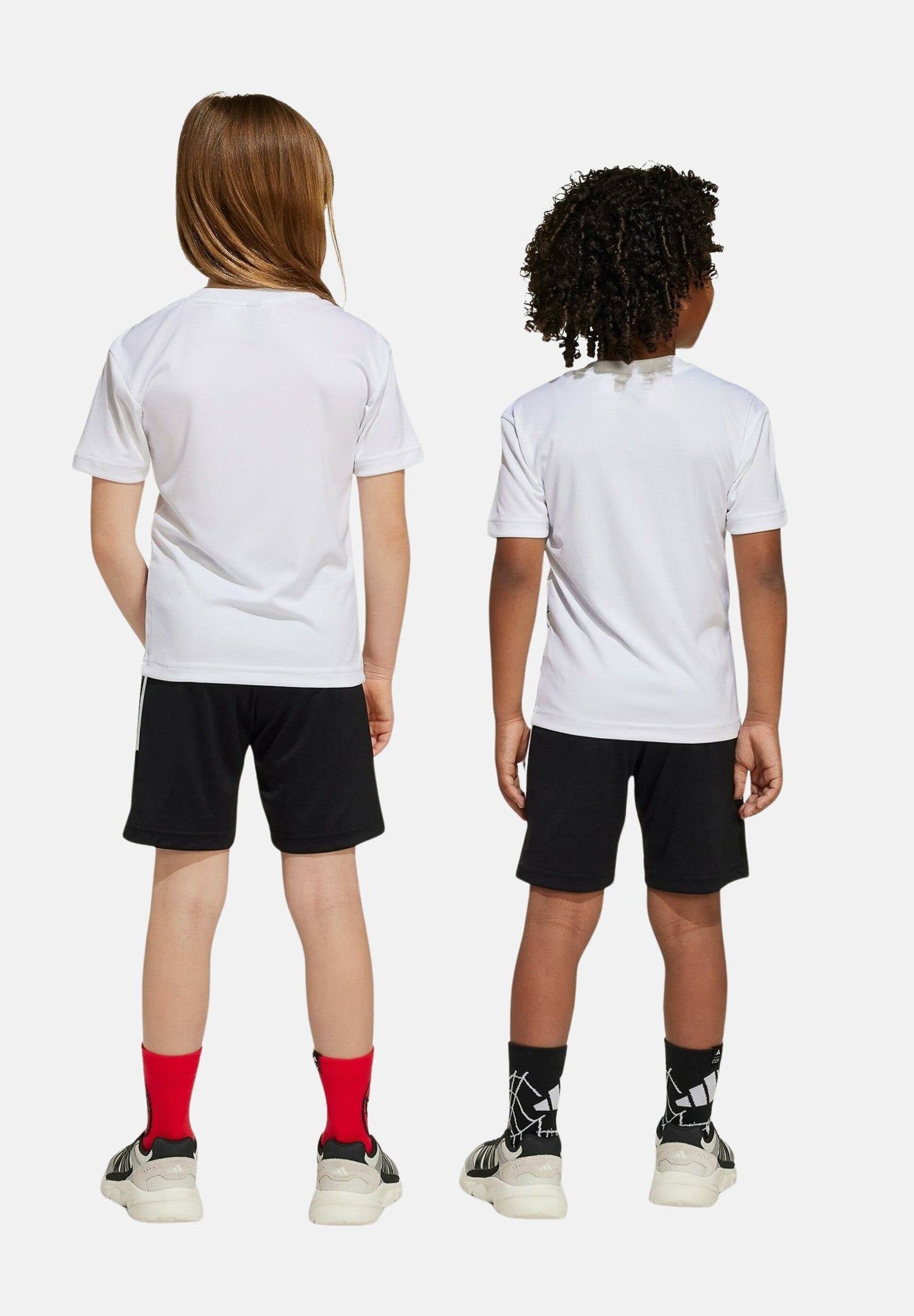 ADIDAS PERFORMANCE Completino ADIDAS MARVEL SPIDER-MAN bianco e nero da bambino JF3655 . ADIDAS PERFORMANCE 