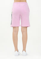 BARROW Shorts sportivo rosa per donna e bambina con stampa logo S5BKJUBE083 BW014 BARROW 