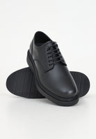 Scarpe stringate nere da uomo HM0HM01574BEH BEH CALVIN KLEIN JEANS 