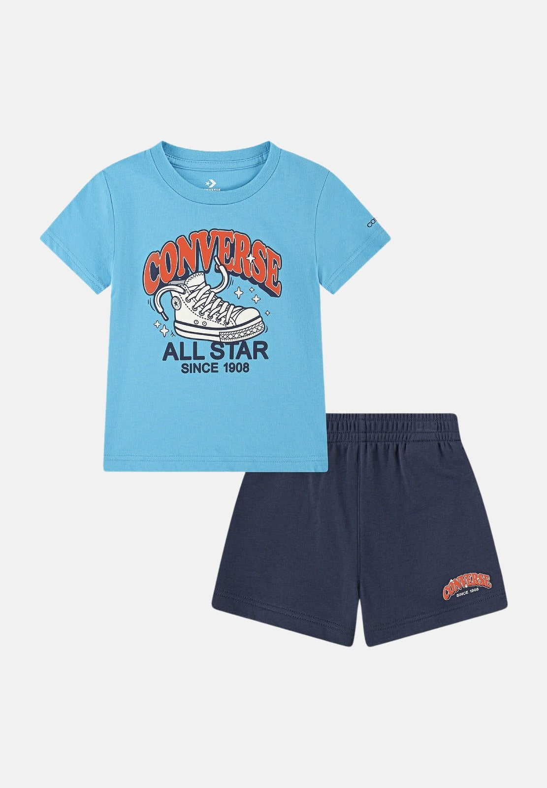 CONVERSE Completino CNVB TRAIL MIX FT azzurro e blu da bambino 8CH218 BFK CONVERSE 