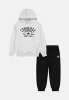 CONVERSE Tuta Retro Remix grigia e nera per bambino e bambina 9CH011 W6M CONVERSE 