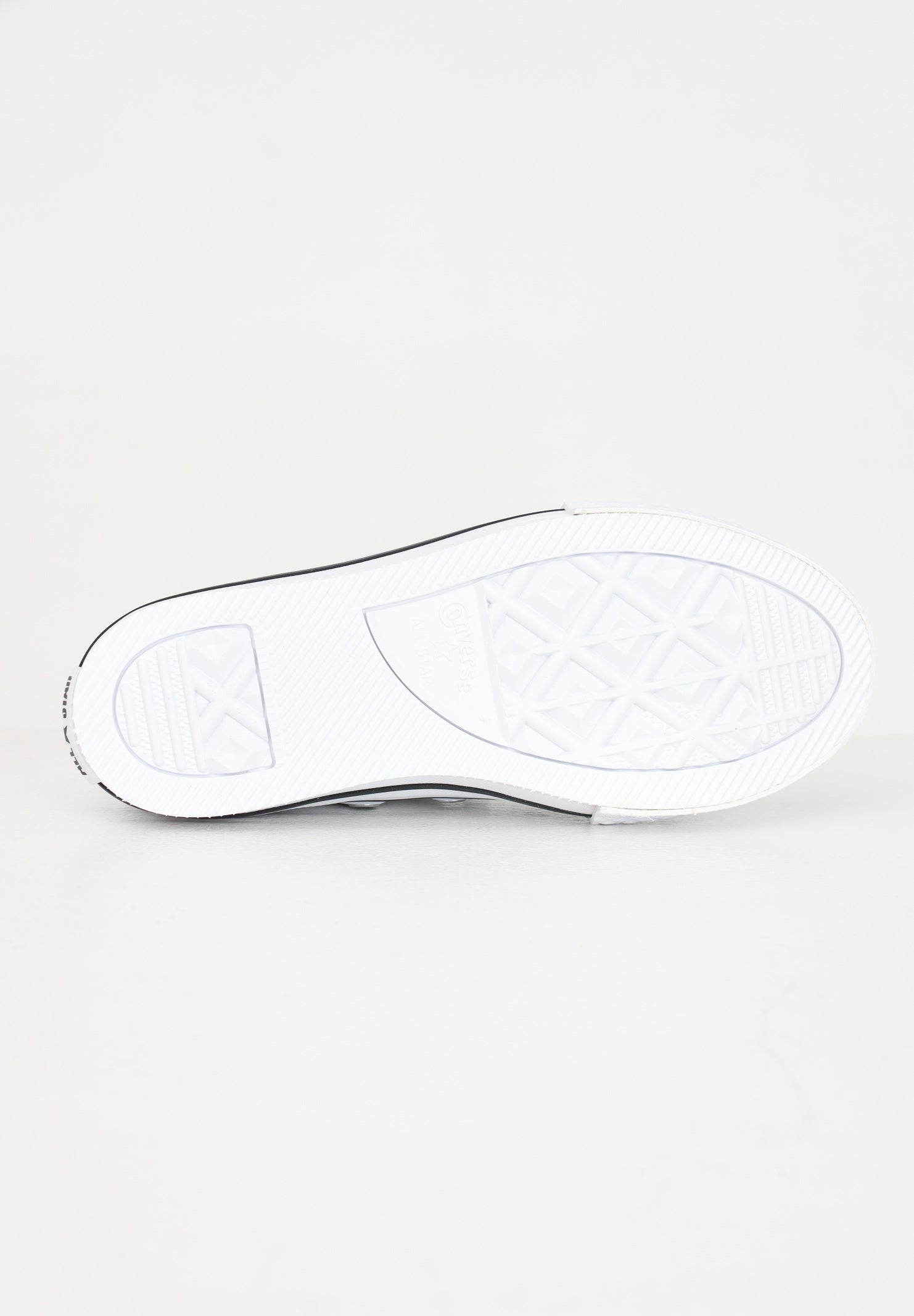 Sneakers Chuck Taylor All Star Platform Leather bianche per bambino e bambina A01016C . CONVERSE 