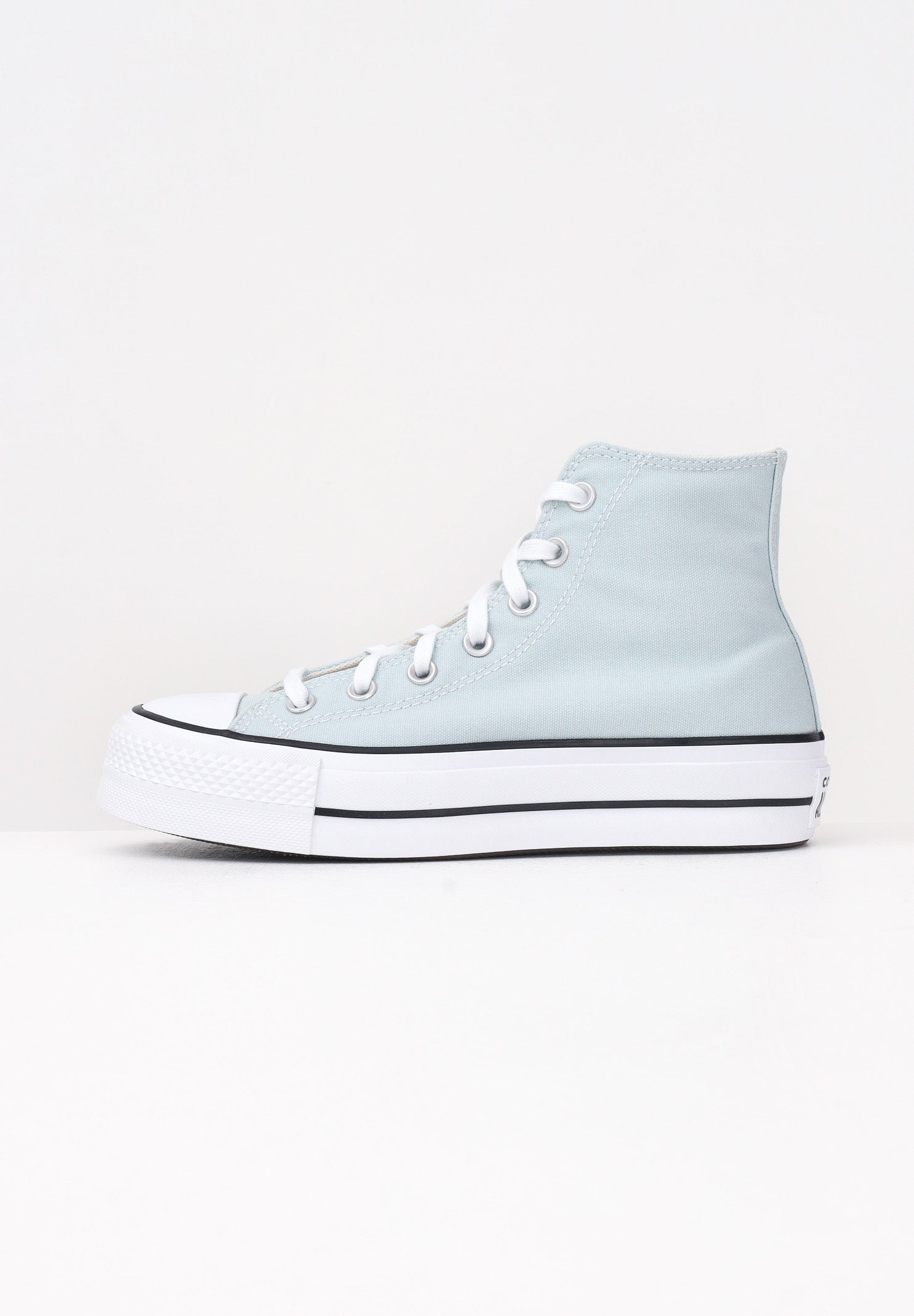 CONVERSE Sneakers Chuck Taylor All Star Platform verde acqua da donna A11873C . CONVERSE 