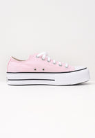 CONVERSE Sneakers Chuck Taylor All Star Lift Platform Canvas rosa da donna A11875C . CONVERSE 