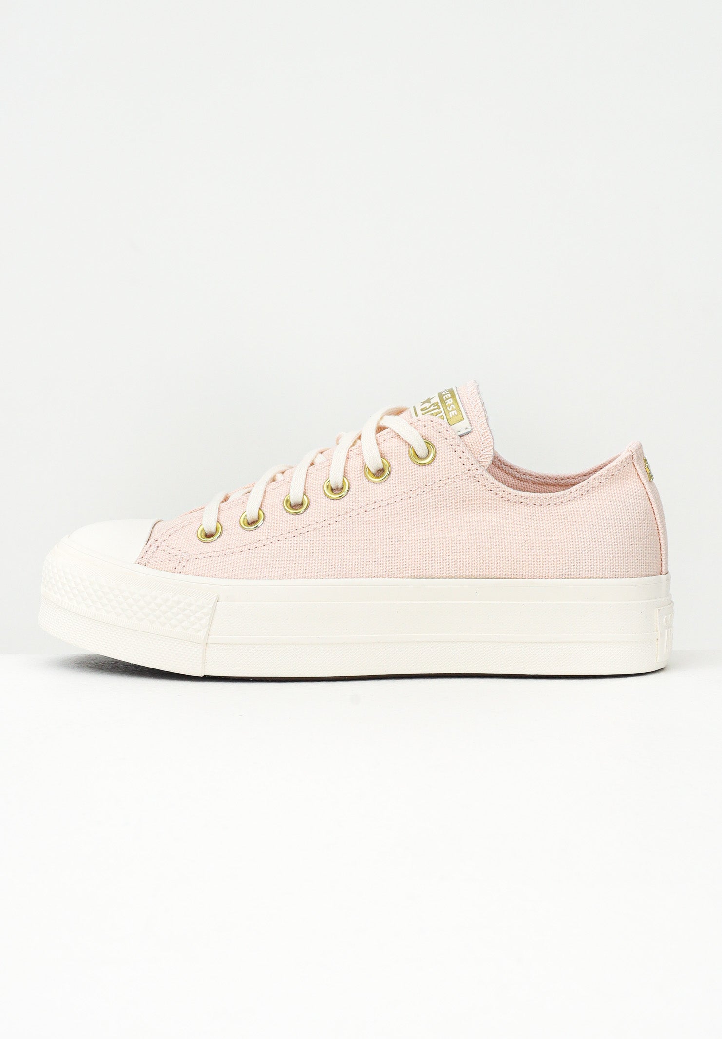 CONVERSE Sneakers Chuck Taylor All Star Lift Gold rosa da donna A12584C . CONVERSE 