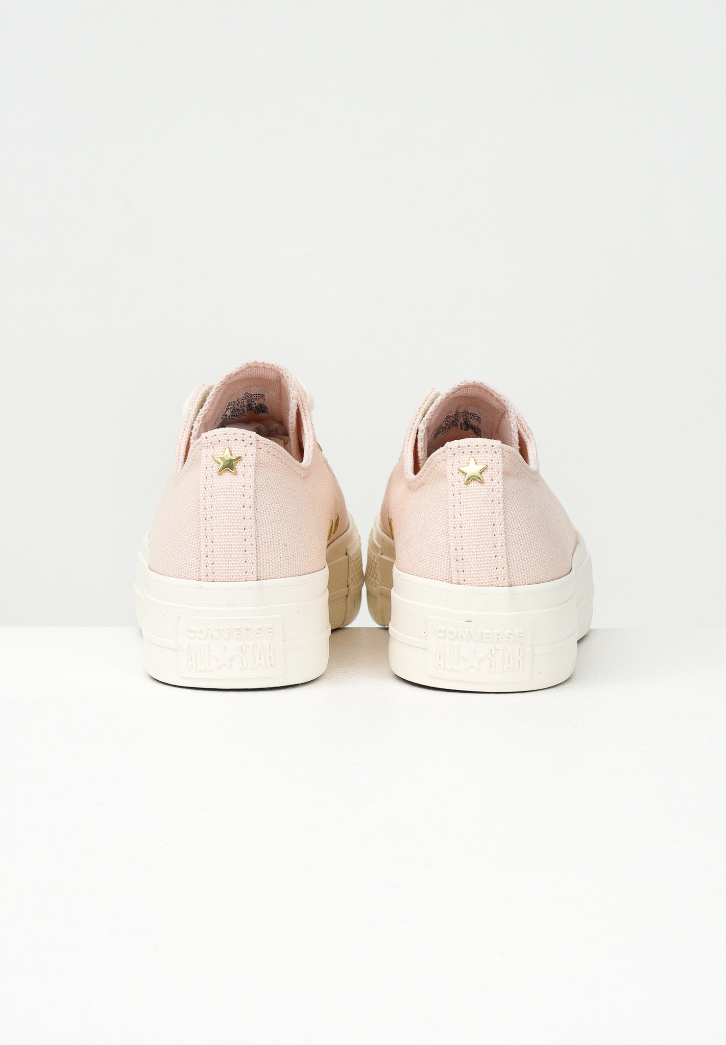 CONVERSE Sneakers Chuck Taylor All Star Lift Gold rosa da donna A12584C . CONVERSE 