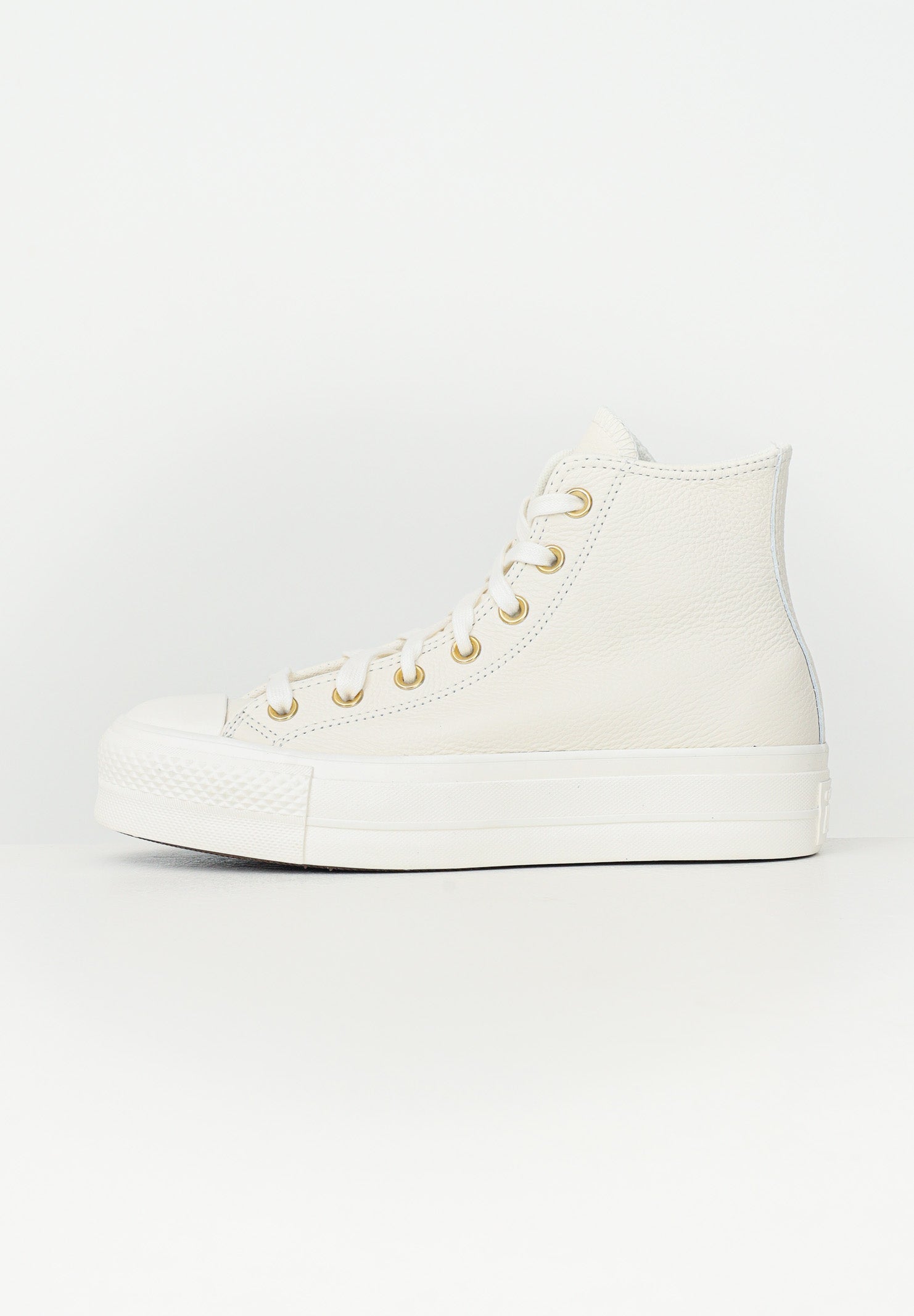 CONVERSE Sneakers Chuck Taylor All Star Lift Platform Golden Hits panna da donna A12764C . CONVERSE 