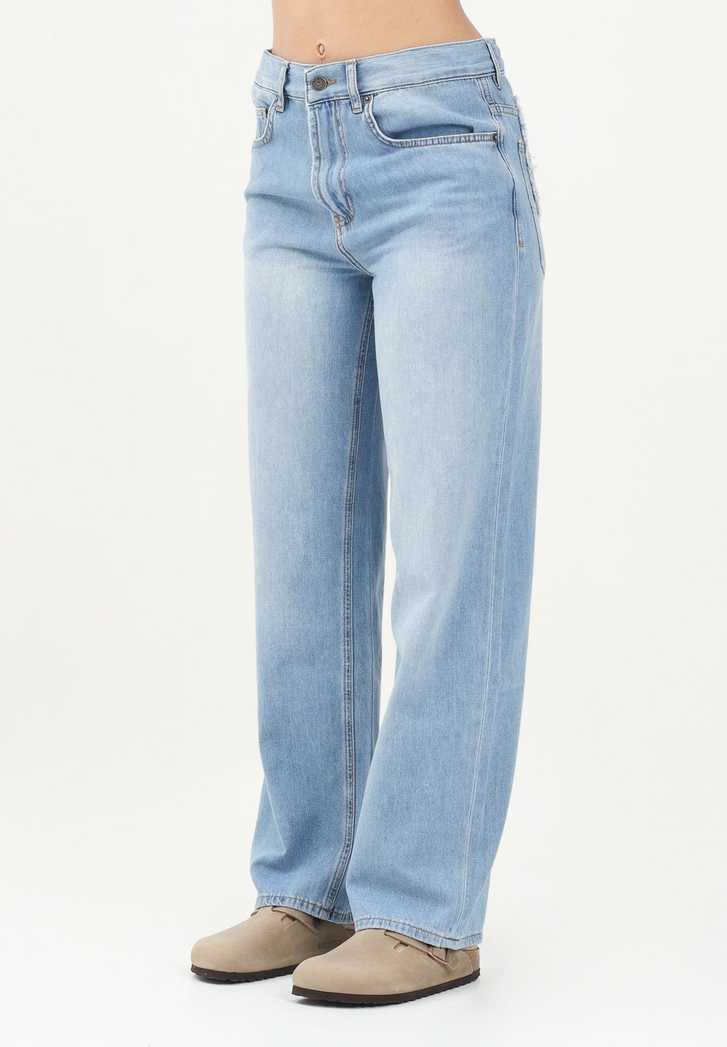 DIESEL Jeans 2001 D-Macro-J in denim chiaro per donna, ragazze e bambine J01923KXBNK K01 DIESEL 