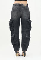 DIESEL Jeans cargo Dfish-Cargo-S-J in denim nero J02155KXBNE K02 DIESEL 