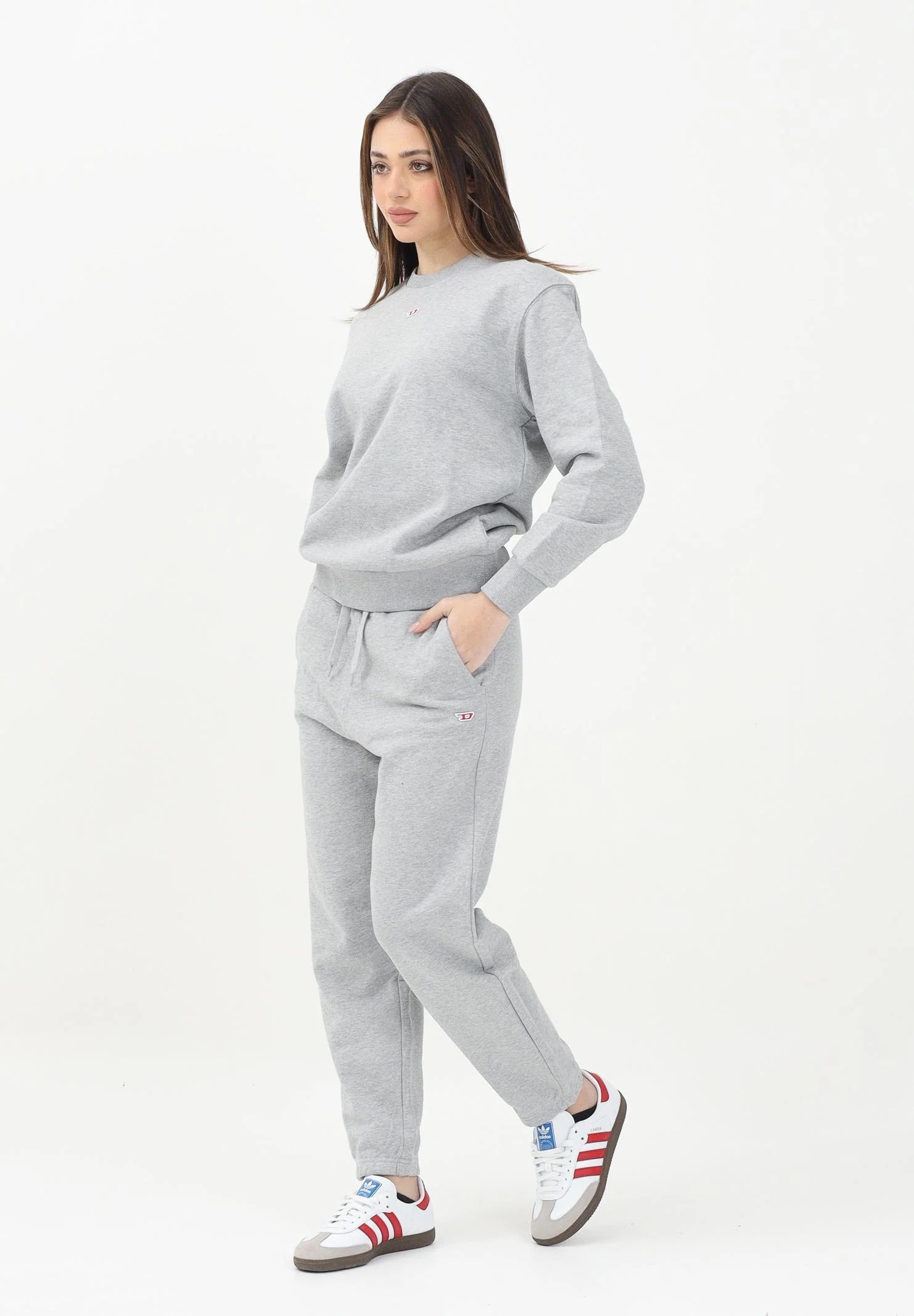 DIESEL Pantalone sportivo Pginnd grigio per donna, ragazze e bambine J022350GEAD K963 DIESEL 