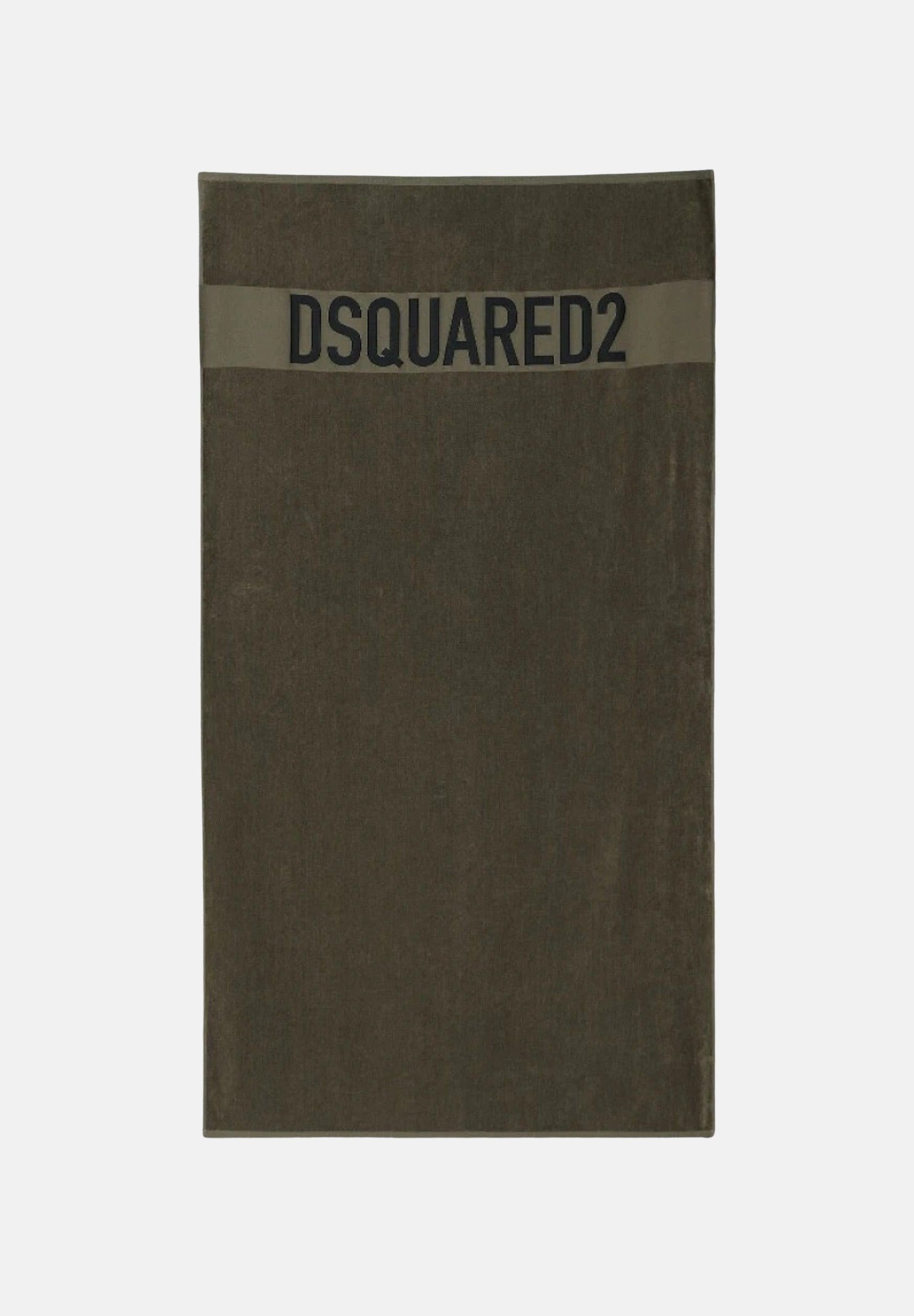DSQUARED2 Telo mare verde mimetico per uomo e donna con logo D7P005980 307 DSQUARED2 