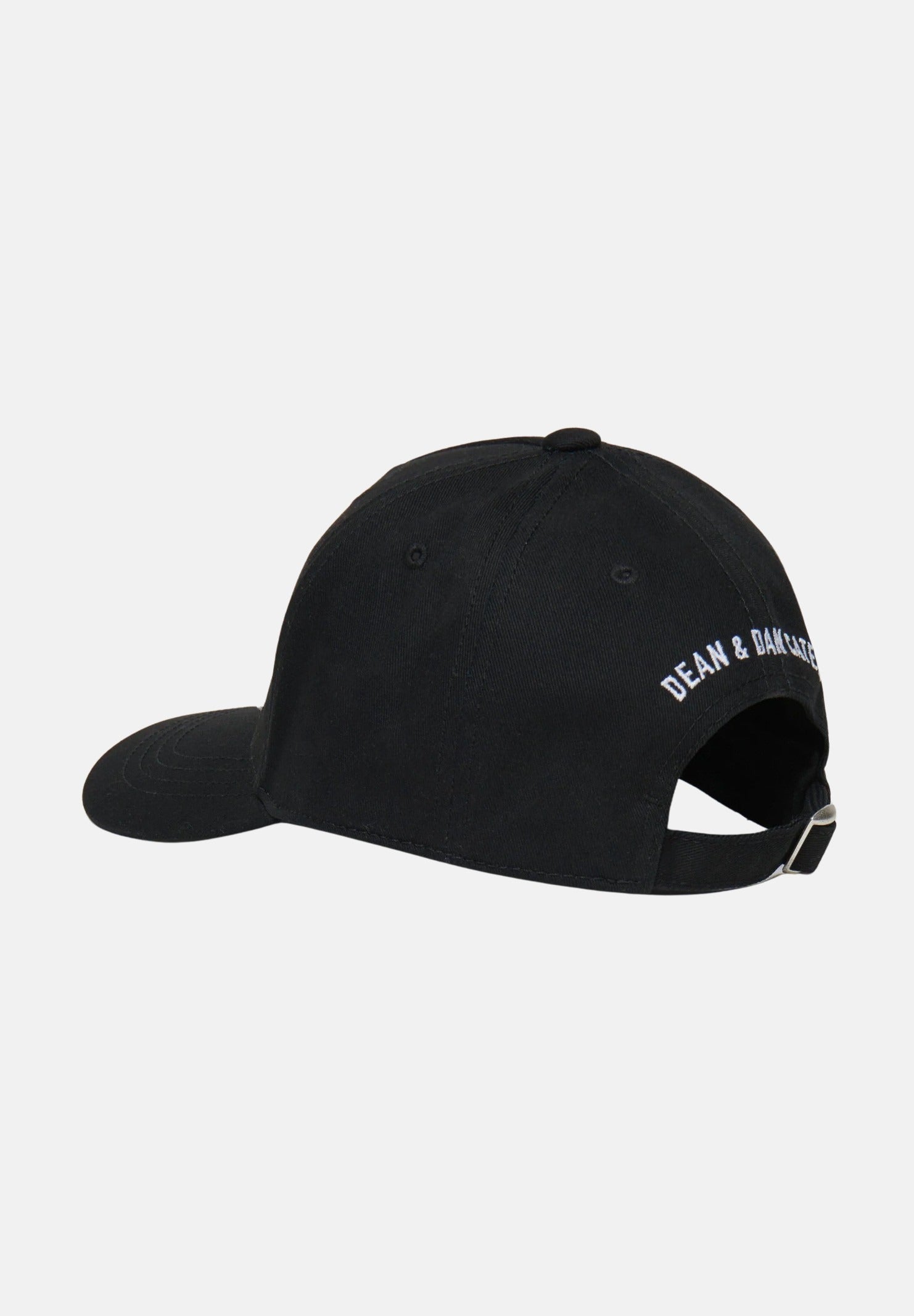 Cappello con visiera D2 Icon nero per uomo e donna DQ04IBD00I8 DQ900 DSQUARED2 