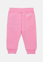 DSQUARED2 Pantalone sportivo rosa da neonato con stampa logo DQ2869D0094 DQ321 DSQUARED2 