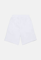 Shorts bianco per bambino e bambina con stampa del logo "Invicta Dsquared2" DQ2908D0AD2-B DQ100 DSQUARED2 
