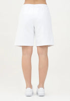 DSQUARED2 Shorts sportivo bianco per donna, ragazzi e bambini con stampa del logo "Invicta Dsquared2" DQ2908D0AD2 DQ100 DSQUARED2 
