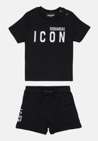 DSQUARED2 Completino nero da neonato DQ2953D008J DQ900 DSQUARED2 