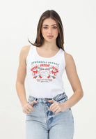DSQUARED2 Canotta bianca per donna, ragazzi e bambini con grafica Cowboy Pizza DQ2974D0A2C DQ100 DSQUARED2 