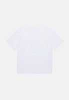 T-shirt a manica corta bianca per bambino e bambina con grafica Cowboy Pizza DQ2975D004G-B DQ100 DSQUARED2 