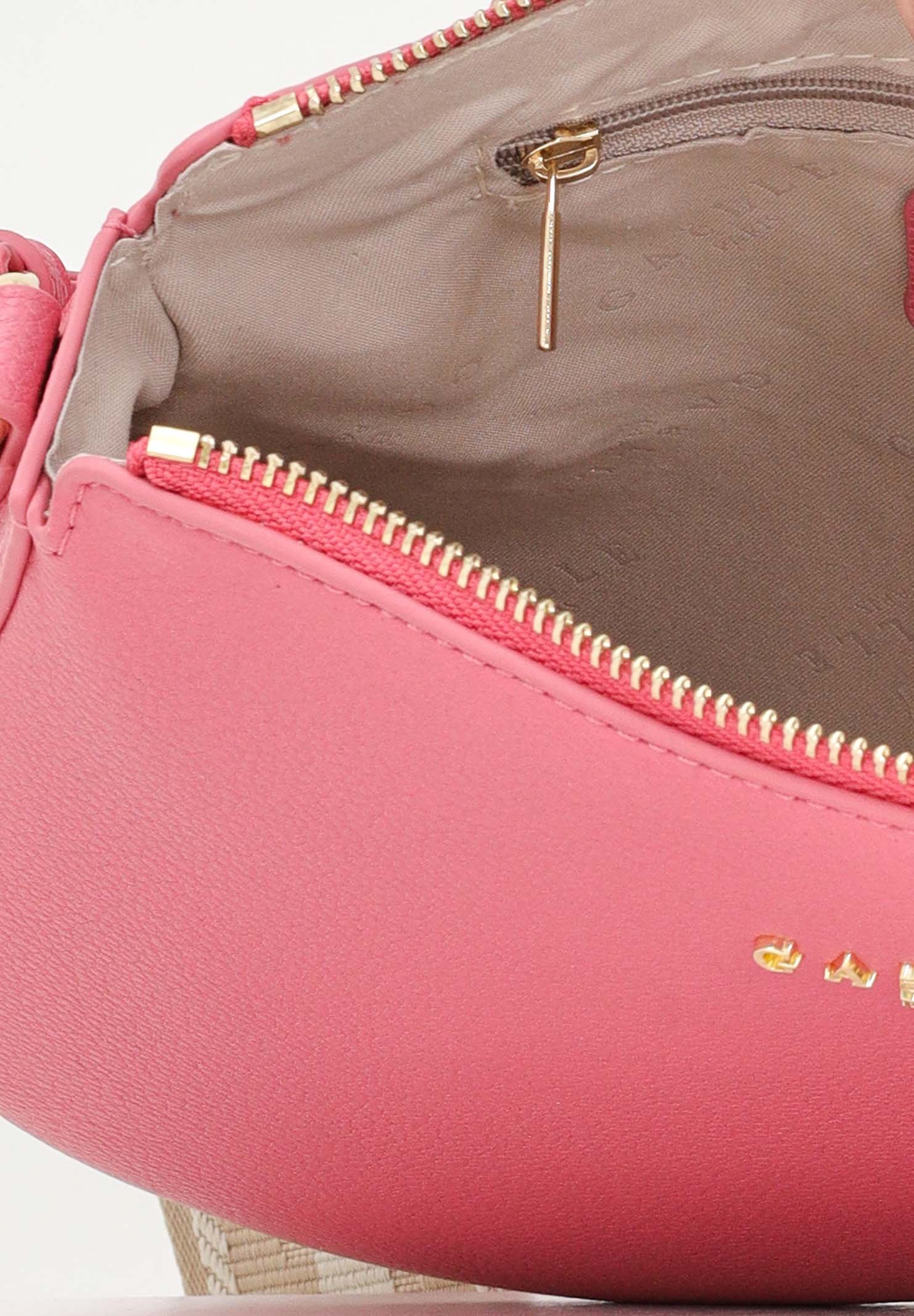 GAELLE Borsa a tracolla rosa da donna dalla silhouette asimmetrica GAACW02216 VI08 GAELLE 