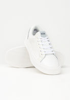 GCDS Sneakers bianche da uomo con stampa logo B1EU4202AB3 10 GCDS 