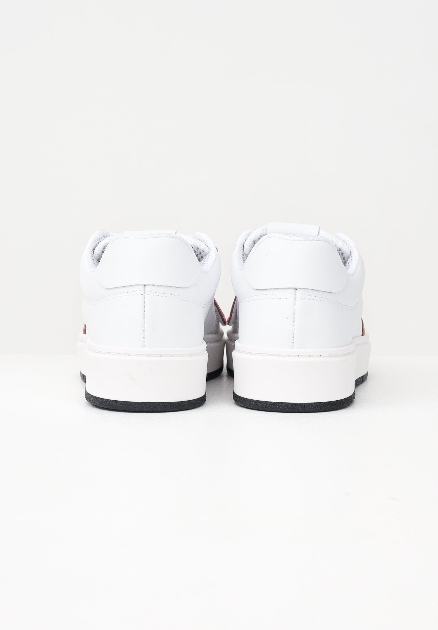 GCDS Sneakers bianche da uomo con fascia a strappo logata B1EU4204AF2 59 GCDS 