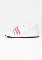 GCDS Sneakers bianche da uomo con fascia a strappo logata B1EU4204AF2 59 GCDS 