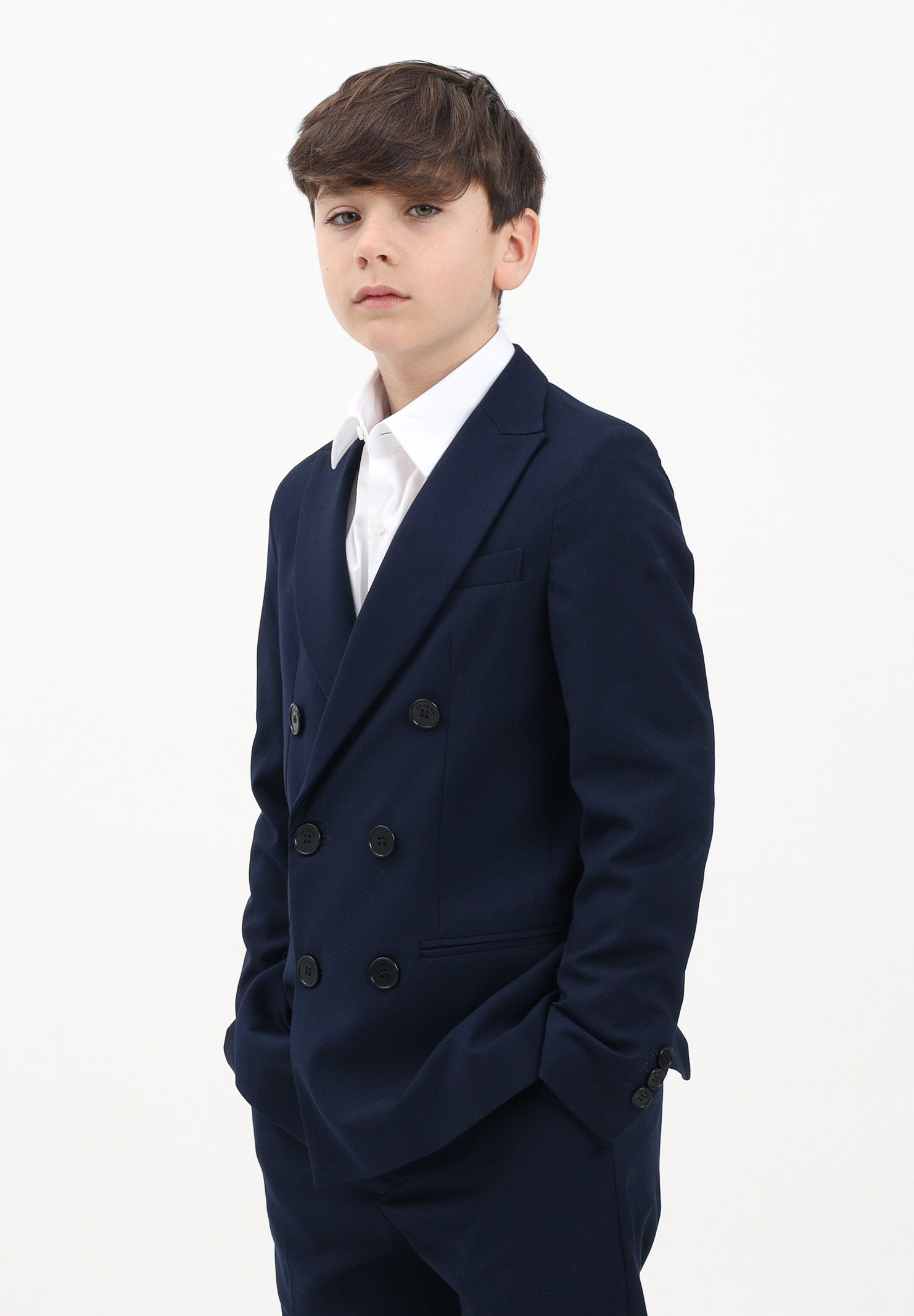 I'M BRIAN Giacca blu da bambino GIA3220J 005 I'M BRIAN 