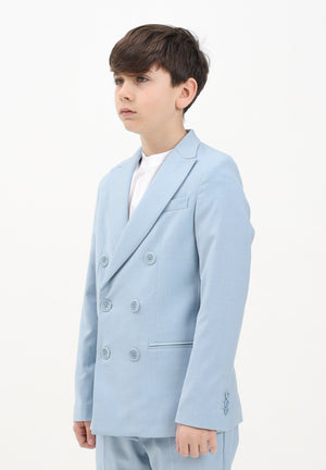 I'M BRIAN Giacca azzurro polvere da bambino GIA3220J POL I'M BRIAN 