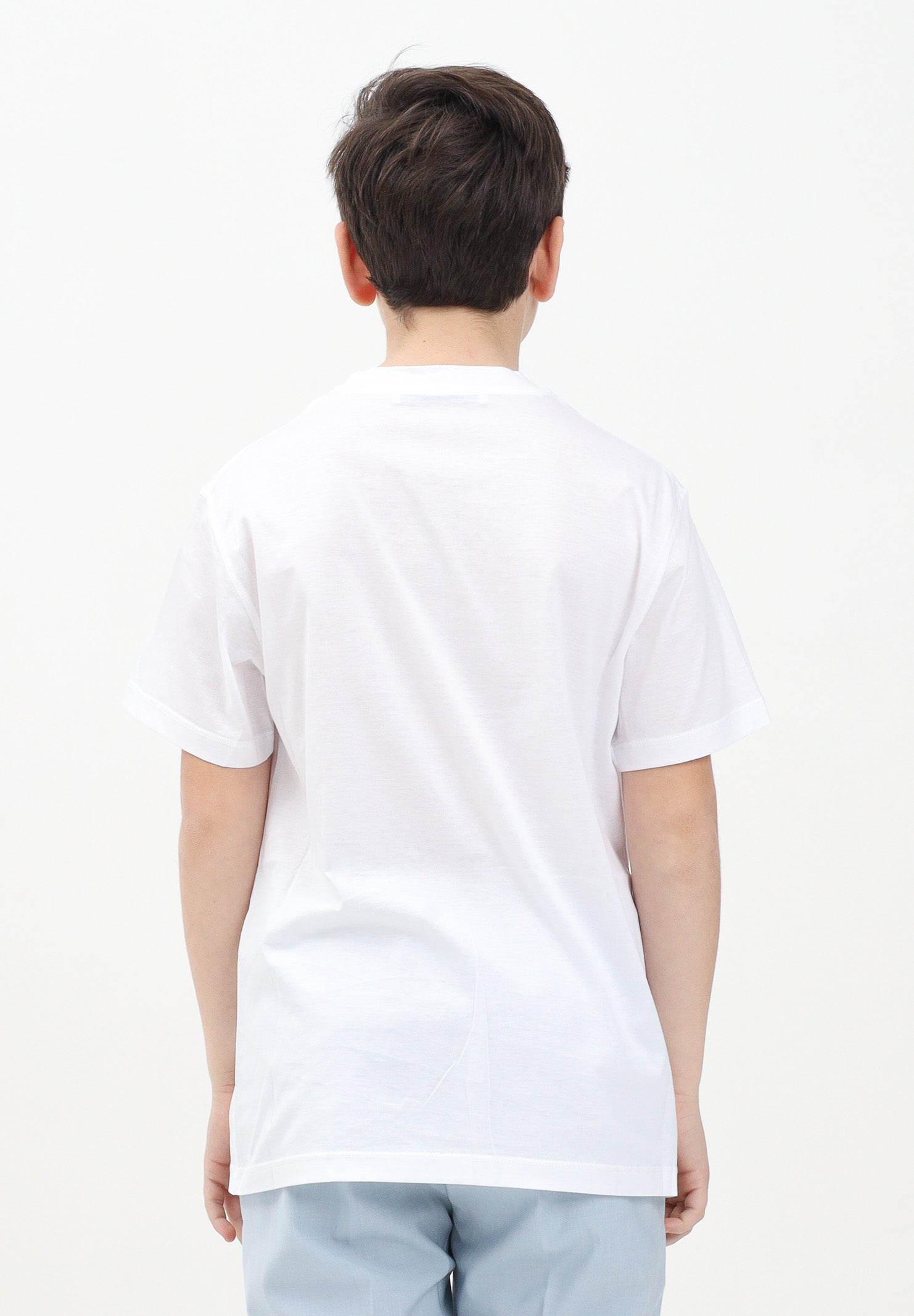 I'M BRIAN T-shirt a manica corta bianca da bambino TS3327J 002 I'M BRIAN 