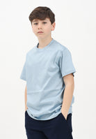 I'M BRIAN T-shirt a manica corta azzurro polvere da bambino TS3327J POL I'M BRIAN 