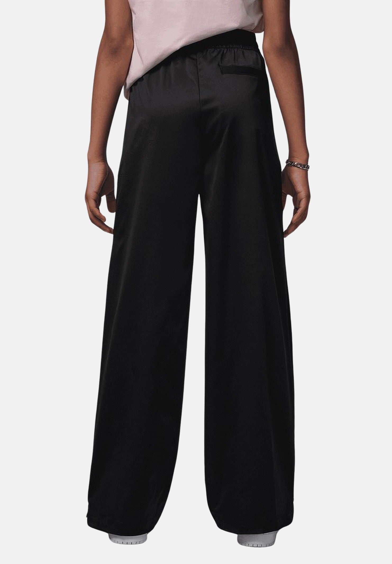JORDAN Pantalone sportivo nero da bambina in tessuto utility 45D694 023 JORDAN 